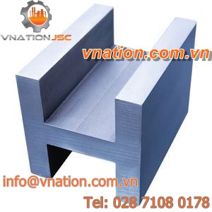 cast iron profile / for machine frames and housings
