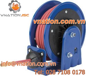 hose reel / spring / open / corrosion-resistant