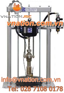 adhesive pump / centrifugal / semi-submersible / for low viscosity fluid