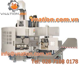 CNC turning center / vertical / 2-axis / double-turret