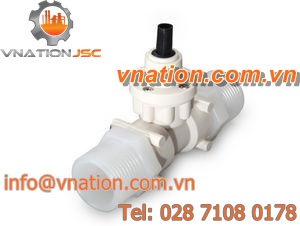 turbine flow meter / for chemicals / in-line / bi-directional