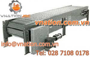 drag chain conveyor / horizontal / transport / slat chain