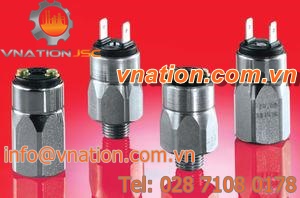 diaphragm pressure switch / for fluids / compact / stainless steel