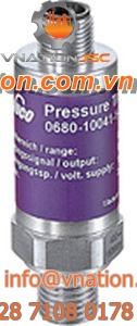 vacuum pressure transmitter / ATEX / stainless steel