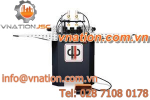 semi-automatic corner crimping machine / hydraulic