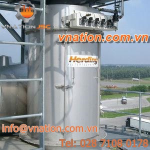 cartridge dust collector / pulse-jet backflow / industrial