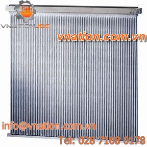 plate filter / sintered / liquid coolant / for dust collectors