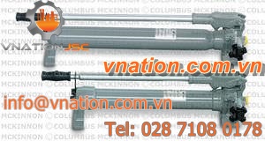piston hydraulic pump / manual / propeller / test
