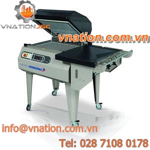packaging machine with heat shrink film / bell type / food / manual