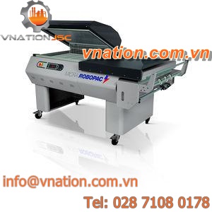 packaging machine with heat shrink film / bell type / for cosmetic products / for food