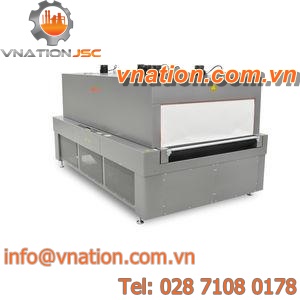 hot air shrink tunnel / compact / large-format