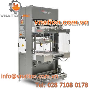 sleeve shrink wrapping machine / fully-automatic / with heat shrink film / intermittent-motion