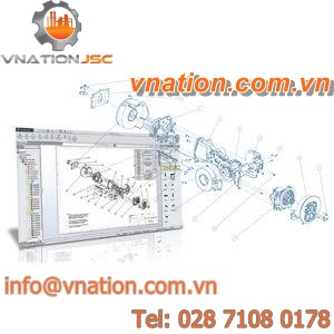 mechanical CAD software / simulation / pipe / reverse engineering