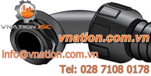 threaded fitting / elbow / nylon / waterproof