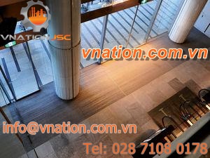 rubber mat / for high-traffic areas / entrance / wide