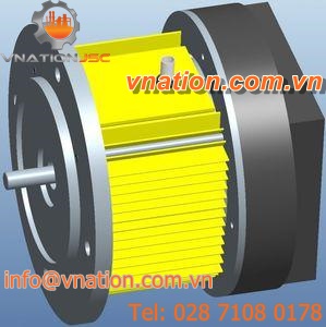 DC motor / brushless / 120V / high-torque