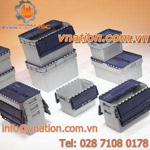 plastic crate / transport / UN-certified / nesting
