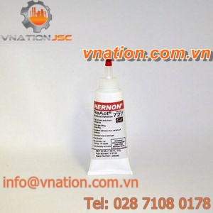 acrylic adhesive / single-component / shear strength / for plastics