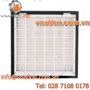 gas filter / panel / exhaust / stainless steel
