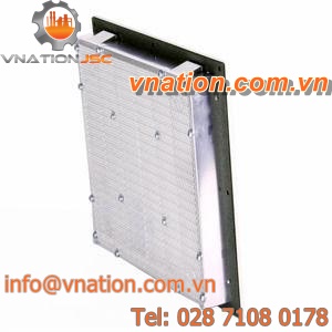 gas filter / panel / electromagnetic / metal