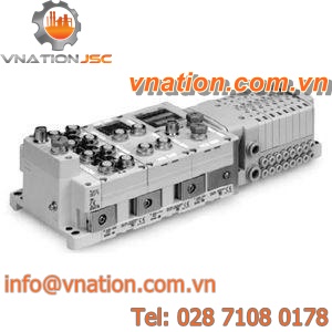 5-valve manifold / plastic / plug-in / pneumatic