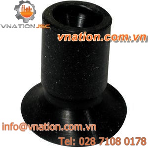 bellows vacuum suction cup / flat / handling / for vacuum