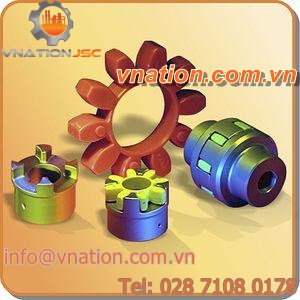 torsionally flexible coupling / cast iron / aluminum / steel