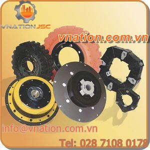 rigid coupling / torsionally flexible / for diesel engines / maintenance-free