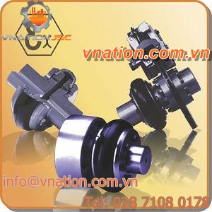 flexible coupling / steel / rubber
