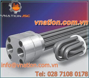 multi-tube heat exchanger / water/oil / copper / stainless steel