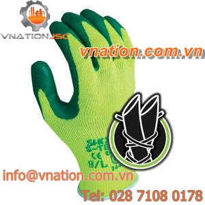 work gloves / anti-cut / wear-resistant / nitrile