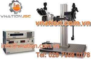 optical microscope / laboratory / movable objective