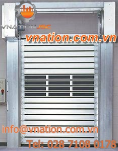 roll-up doors / exterior / industrial / aluminum