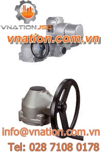 bevel gear reducer / orthogonal / for valves / high-torque