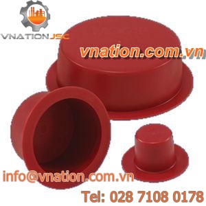 conical plug / male / non-threaded / plastic
