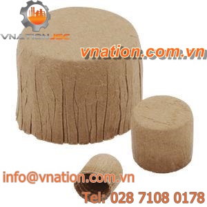 round cap / for tubes / high-temperature