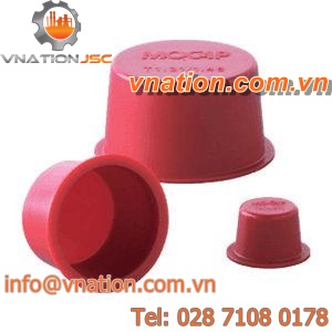 conical plug / non-threaded / male / low-density polyethylene LDPE