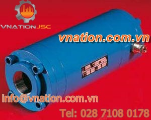 helical screw flow meter / for gas / in-line