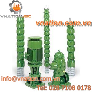 water pump / electrically-powered / centrifugal / submersible