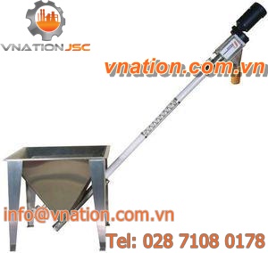 screw conveyor / hose / for bulk materials / tubular