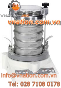 electromagnetic sieve shaker / for bulk materials / control / for pharmaceutical applications