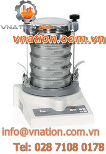 electromagnetic sieve shaker / for bulk materials / control / laboratory