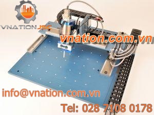 linear stage / XYZ / motorized / 3-axis