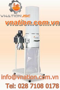 bag dust collector / mechanical shaker cleaning / compact / for wood dust