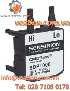 differential pressure sensor / with analog output