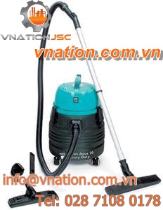 wet and dry vacuum cleaner / single-phase / commercial / compact
