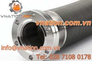 hose flange / steel / rotating / threaded