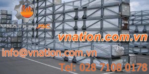 long product storage shelving / exterior