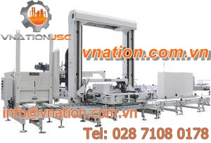 case palletizer / carton / high-rate / high-speed