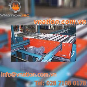 chain conveyor / for pallets / horizontal / transport
